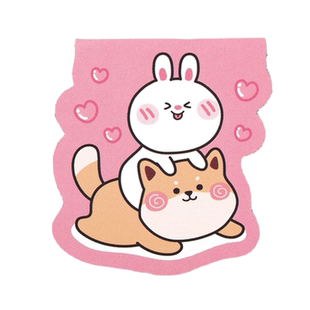 创意文具礼品卡通磁性书签幼儿园六一礼物可爱小夹子小学生书页夹