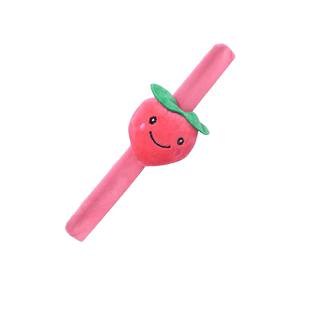 儿童啪啪圈手环毛绒卡通公仔太阳花情侣手环水果拍拍圈创意小礼物