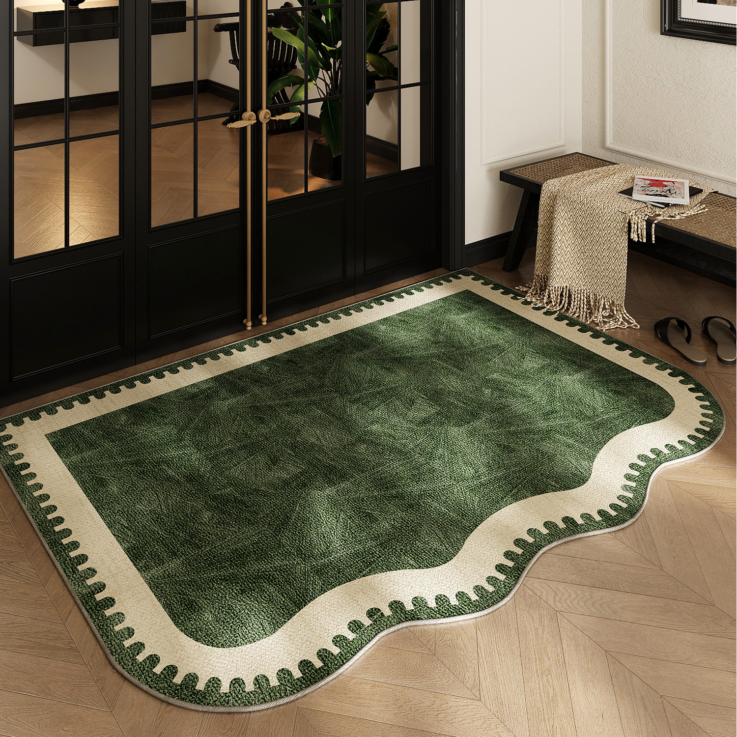 入户门地垫耐脏防滑脚垫锁边设计