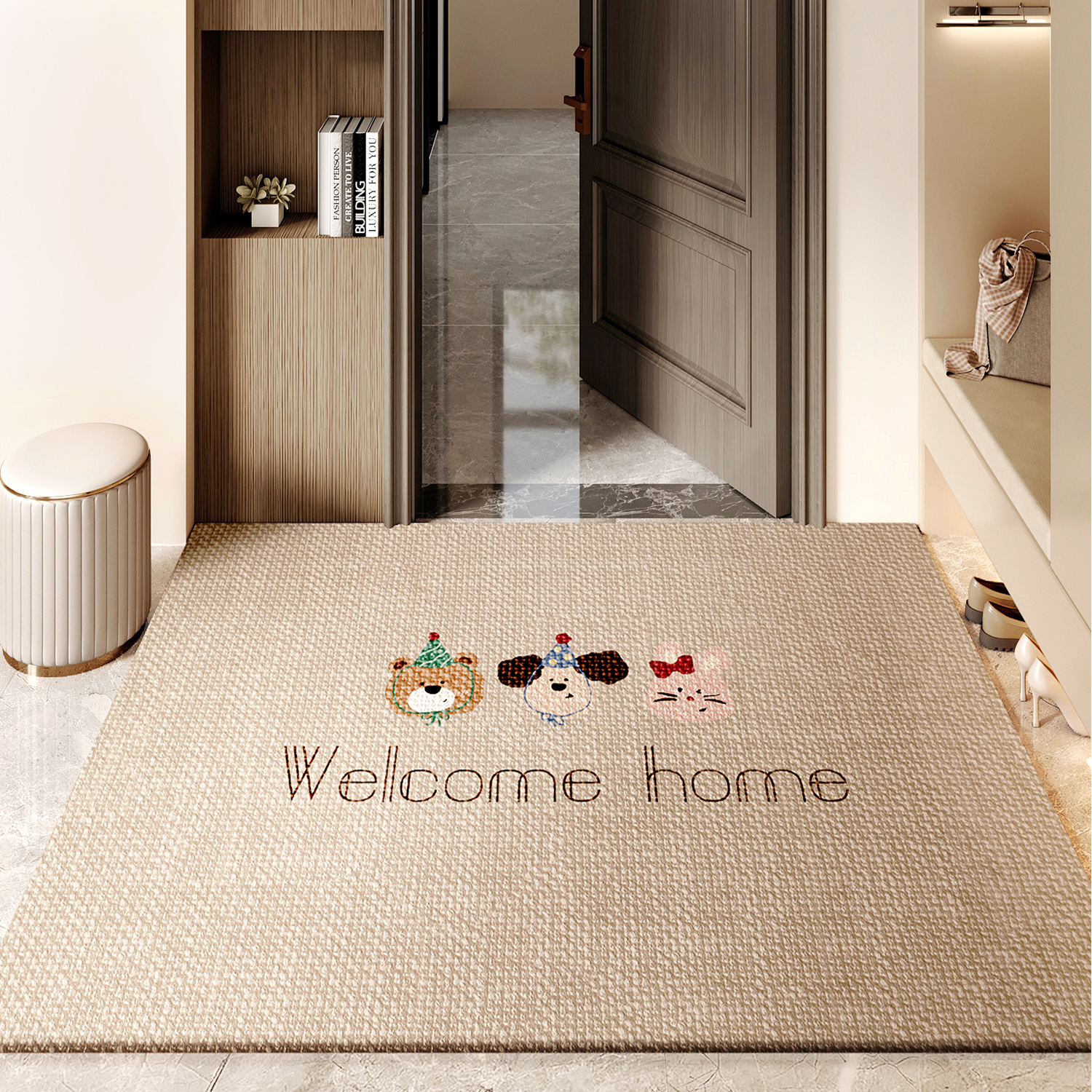 入户门地垫耐脏家用脚垫防滑地毯