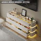 超薄斗柜卧室床尾储物轻奢实木极窄六八斗收纳置物简约30靠墙抽屉