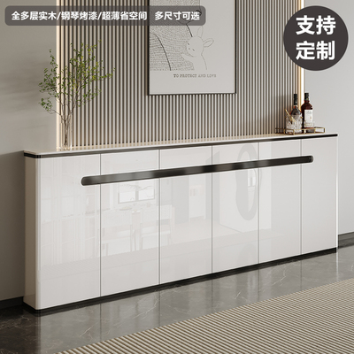 大尺寸超薄实木餐边柜