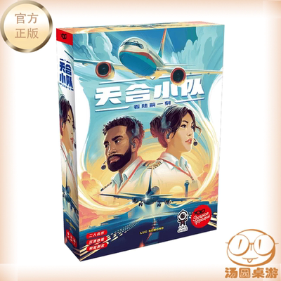 汤圆桌游 天合小队SKYTEAM中文正版双人合作聚会游戏游卡桌游