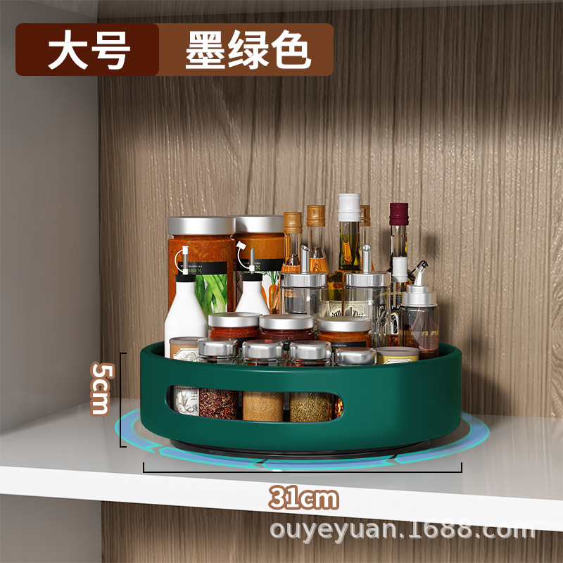 旋转厨房置物架2025新款专用调味