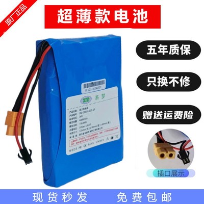 锂将军系梦超薄款平衡车锂电池