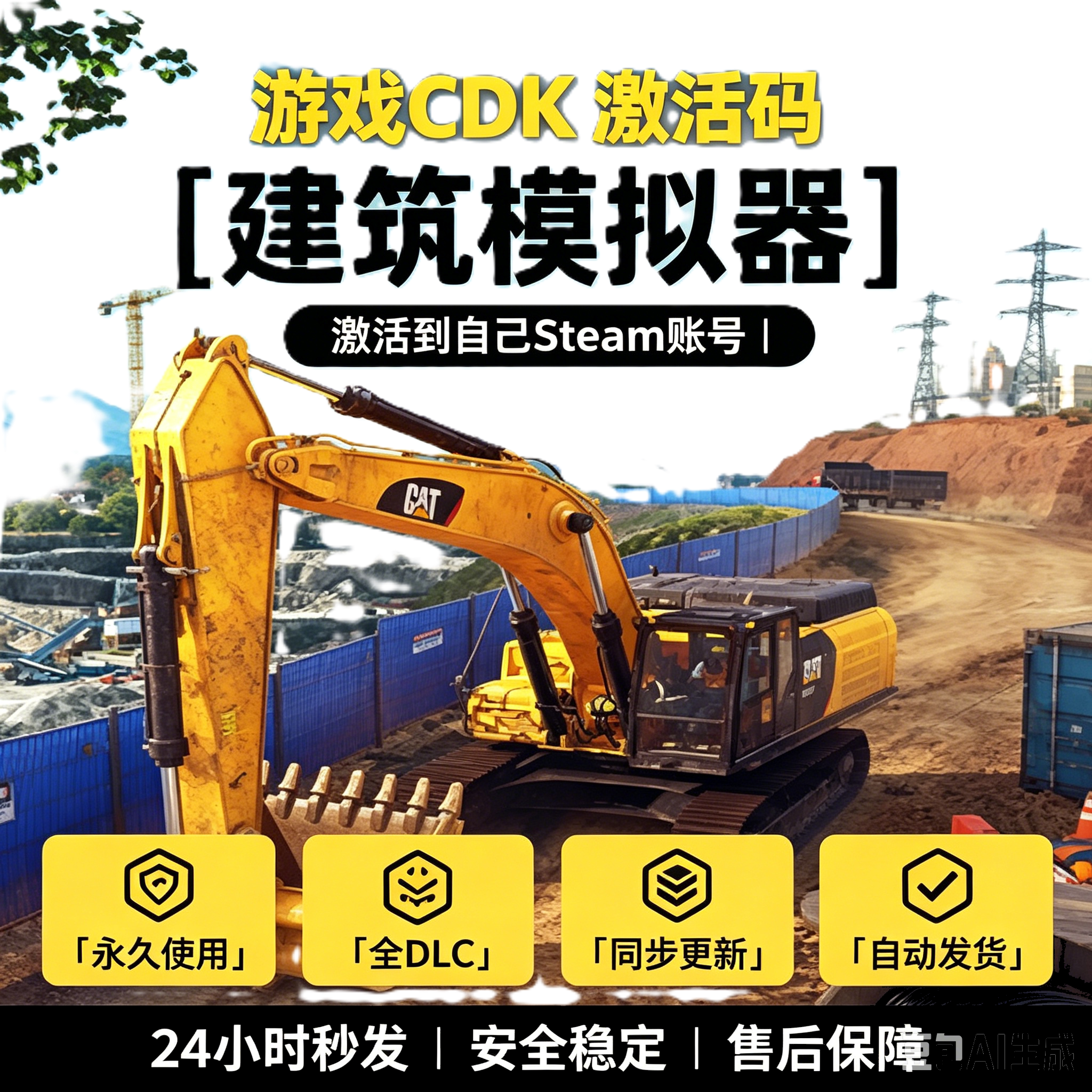 Steam正版建筑模拟器2022激活码