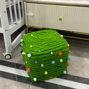 奶粉罐子凳子套diy手工材料包冰岛毛线创意改造自制凳子儿童家居