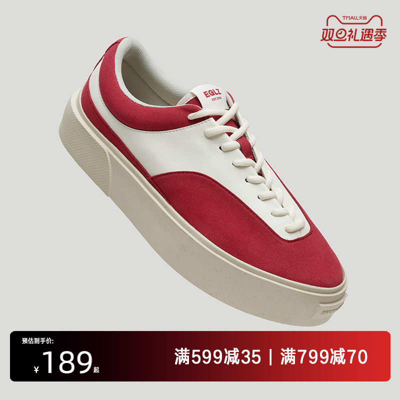 EQLZ官方义阔FAULT 22低帮反硫化错版鞋板鞋男女鞋运动鞋舒适耐磨