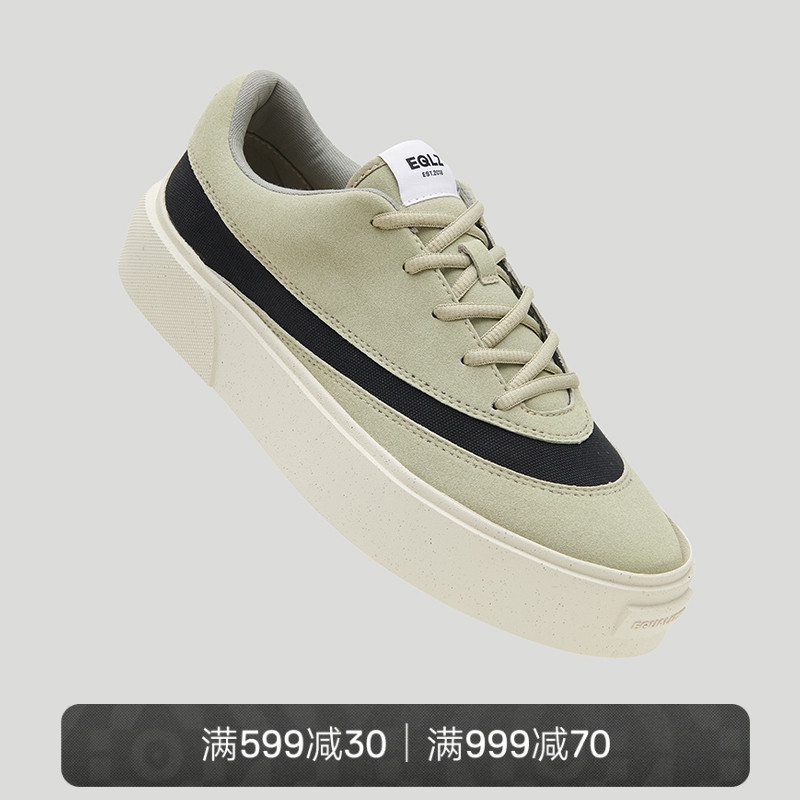eqlz低帮板鞋夏季帆布鞋
