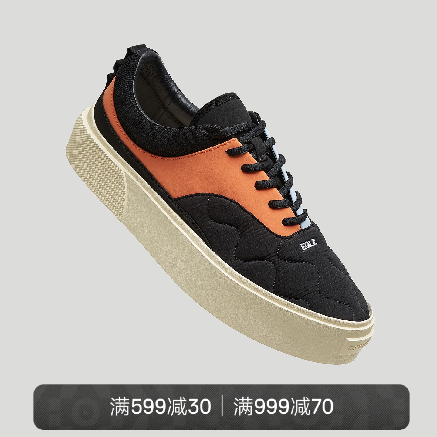 EQLZ义阔FAULT 22  特种兵低帮美式反硫化错版板鞋男女无中生有