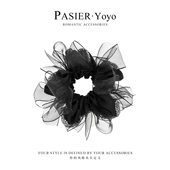 优雅气质韩版 织带发圈CC1794