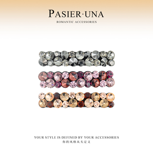 7cm简约气质闪钻捷克掰掰夹CC1825