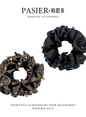 韩版时尚百搭气质感蓬松发圈FB2925