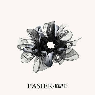 铂思亚星纱发圈 蝴蝶结发圈 FB2567