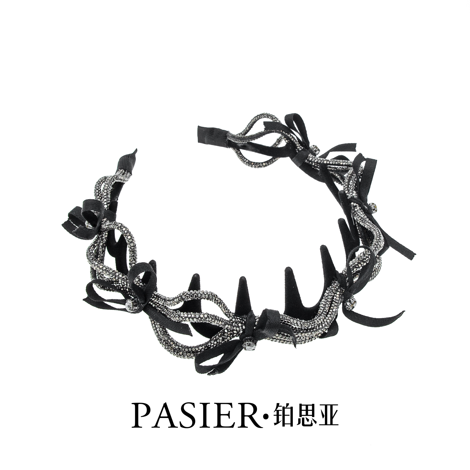 铂思亚赫本王妃 法式浪漫感 显发量 遮发缝轻奢百搭 发箍 FB2273