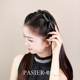 铂思亚华烁发夹女刘海一字夹简约百搭发卡后脑勺碎发边夹蝴蝶头饰