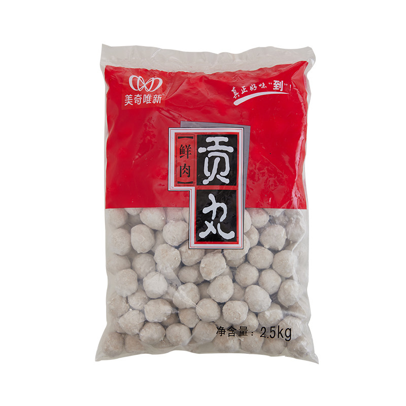 80%高肉量美奇唯新鲜肉贡丸