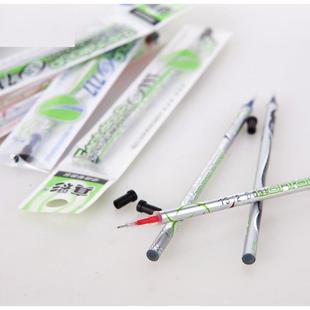 .20支真彩717中性笔芯0.35mm签字水笔针管替芯特细黑蓝红财务用芯