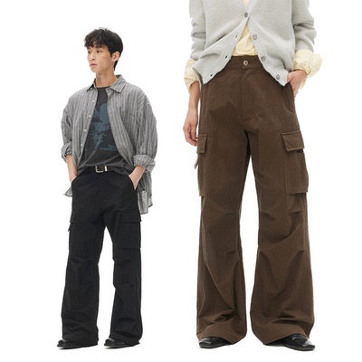 Laid back loom * 29 Everyday Field Trousers 多袋直筒工装裤