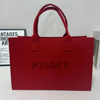 KGMT酒红色环保手提袋婚礼宴会生日送礼专用