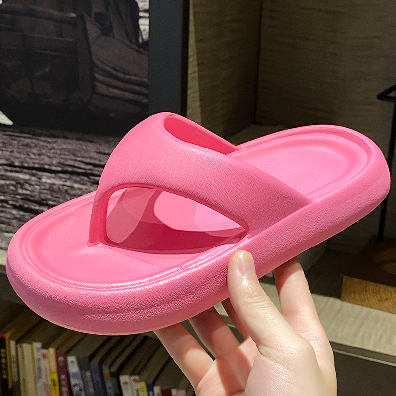 人字拖女夏季网红爆款外穿厚底踩屎感情侣夹脚沙滩防滑软底拖鞋男