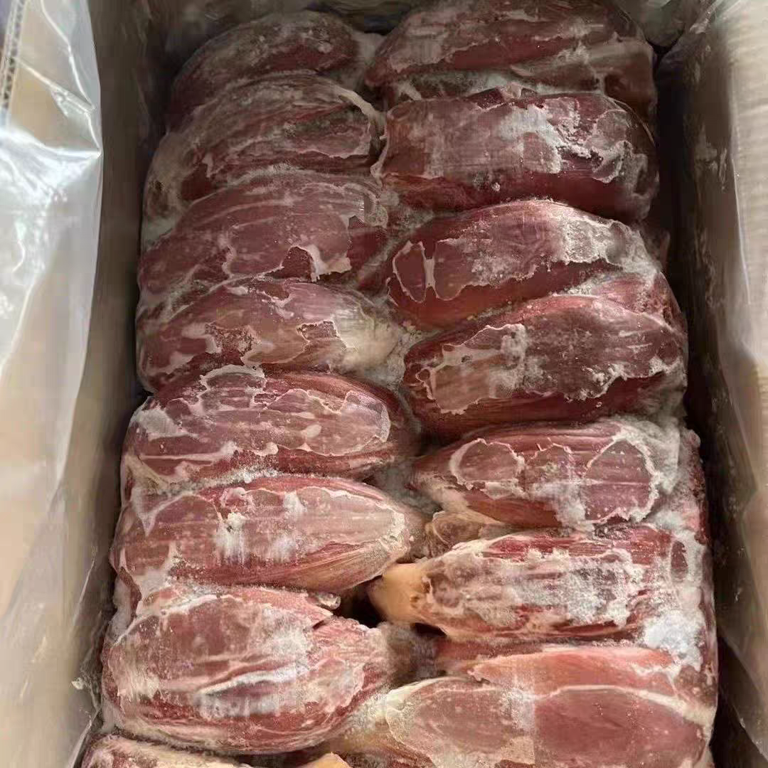 新鲜带筋腱子腿肉卤菜饭店用