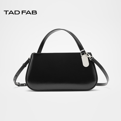 TAD FAB 光滑牛皮革中号ARC手袋