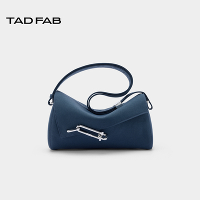 tadfab锁扣帆布软盒腋下包