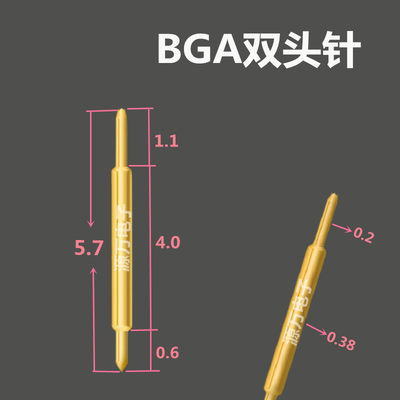 5BF8测试针070GA1 伸缩0BB38半导体7BF5 长头针 B两双头