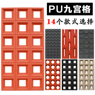 轻质空心砖pu水泥构件砖网红九宫格艺术装饰墙背景隔断镂空多孔砖