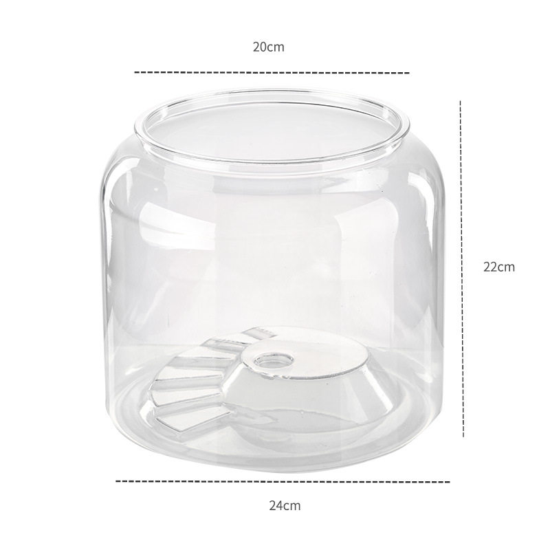 特大号龟缸新款玻璃饲养箱乌龟长方形新型生态透明水族缸水位鱼缸