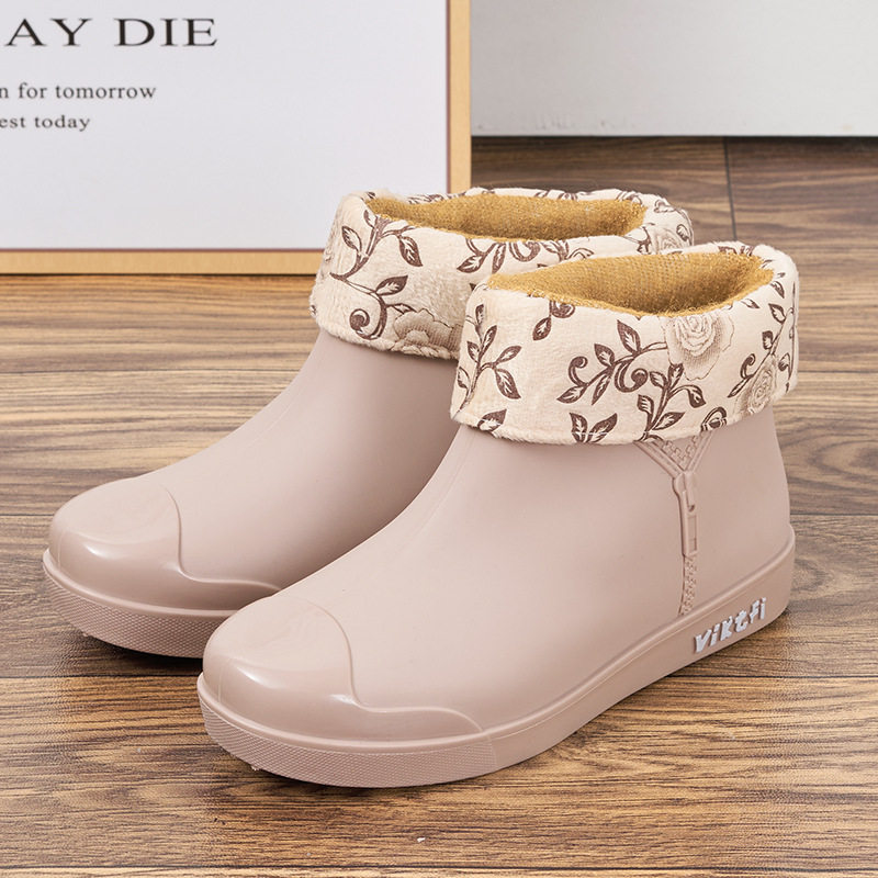 雨鞋女牛筋底防水防滑男新款胶鞋男款加厚外穿长筒劳保四季穿鞋浅,女鞋,雨鞋,淘宝优惠券,粉丝福利购,淘宝优惠卷