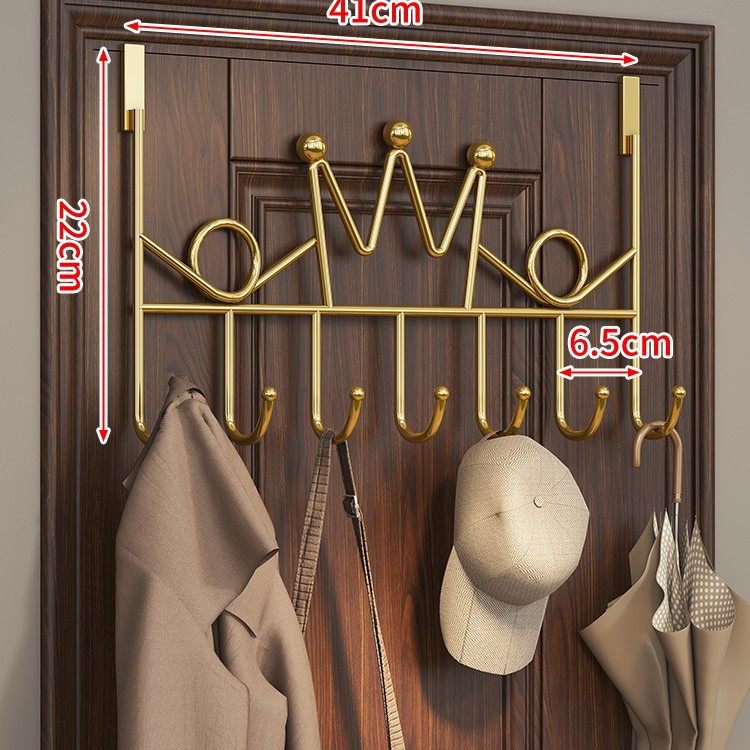 无痕门后挂衣架衣架子门后挂钩衣架衣柜加厚多层衣帽家用入户门卫,收纳整理,挂门置物架,淘宝优惠券,粉丝福利购,淘宝优惠卷