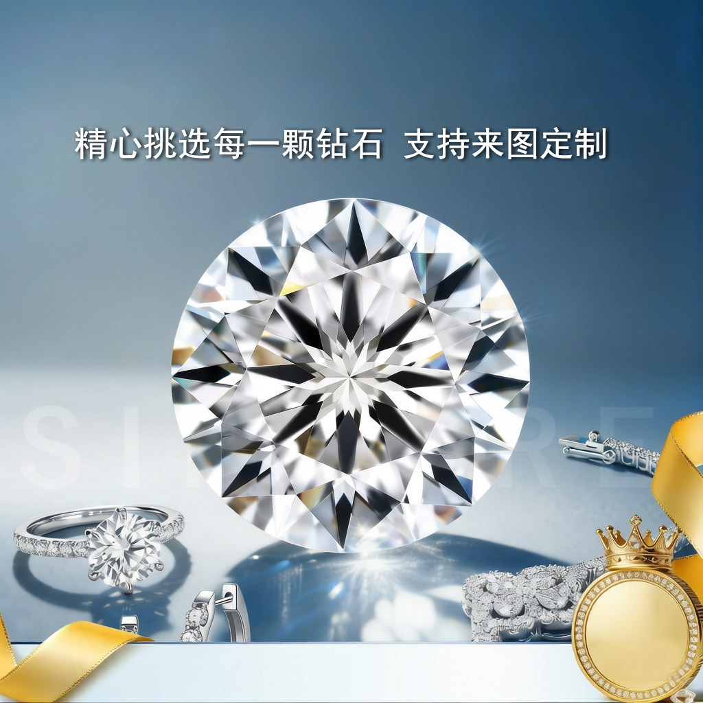 TopMiya上海IGI培育钻石钻定制戒图片