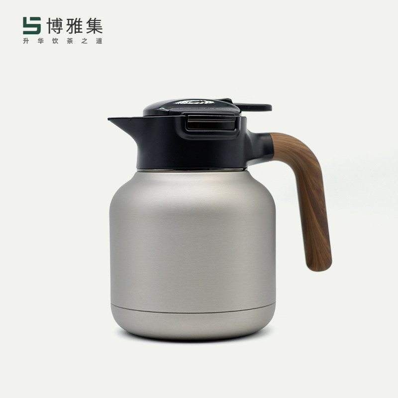 博雅集焖茶壶泡茶壶家用温显保温壶瓷化内胆闷茶老白茶泡茶壶闷壶