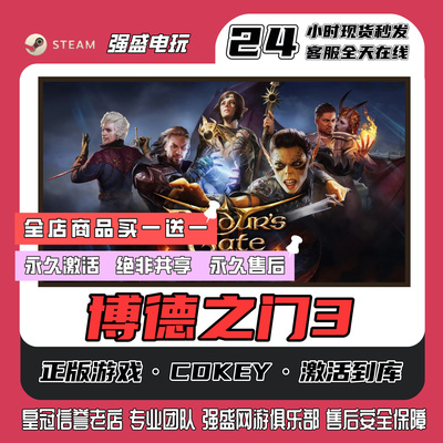 steam正版游戏博德之门3cdk激活码单机游戏永久入库全DLC包更新