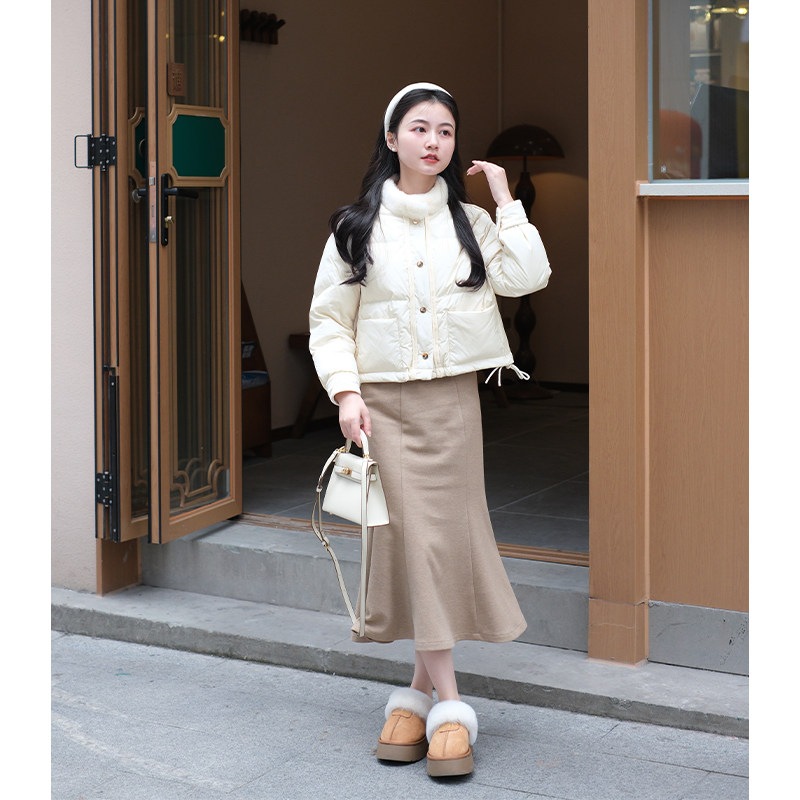 【甜心奶泡】小娜椒小个子冬季保暖外套小立领加厚短款羽绒服女,女装/女士精品,羽绒服,淘宝优惠券,粉丝福利购,淘宝优惠卷