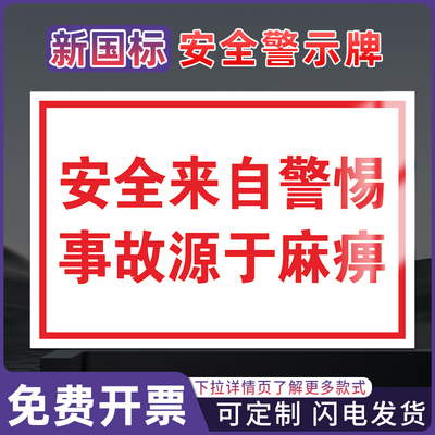 高压危险安全警示标识牌