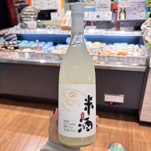 ole超市桂花米酿米酒古法酿造750ml