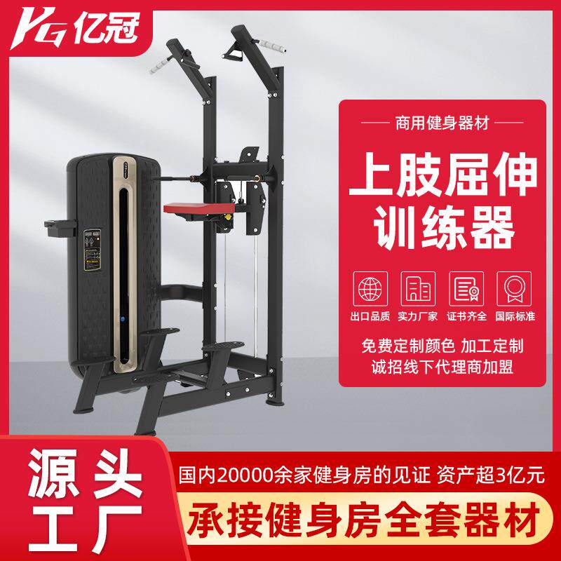 上肢屈伸训练器健身房商用单双杠臂屈伸助力室内引体向上健身器械
