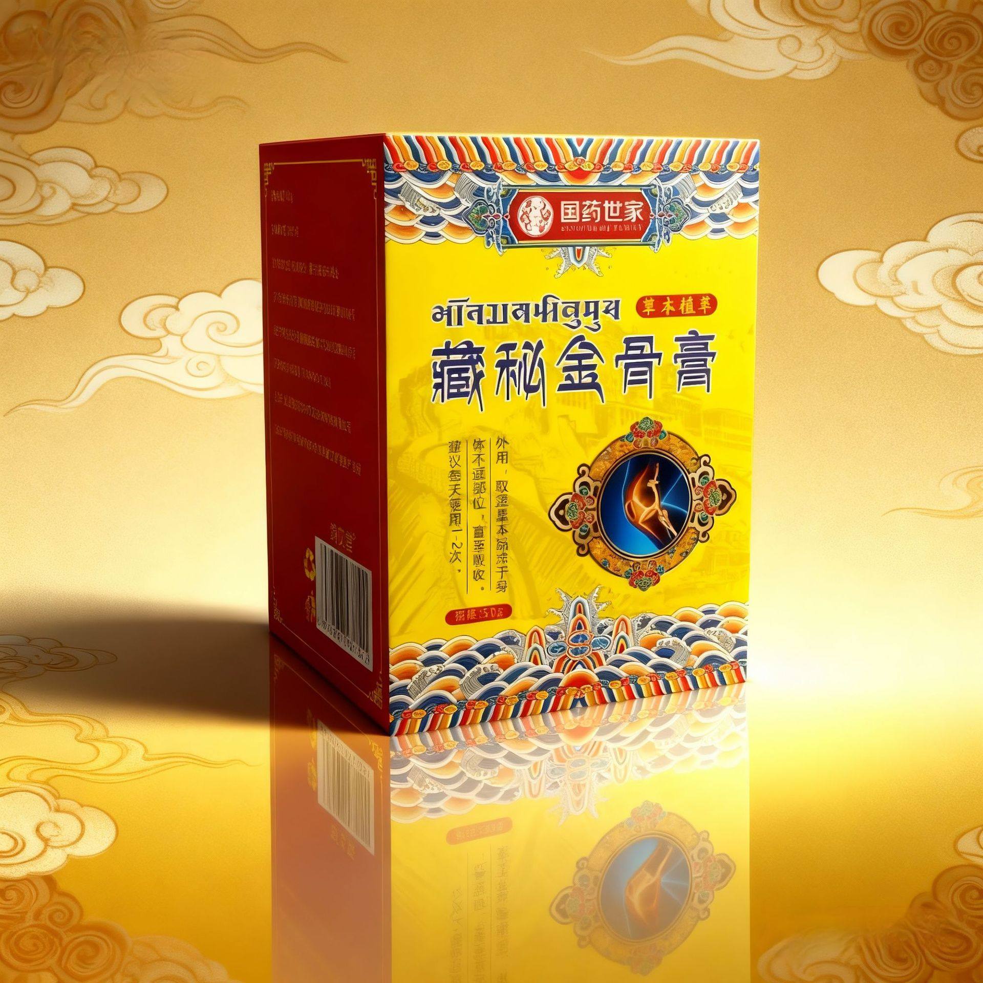 国药世家藏秘金骨膏深层渗透