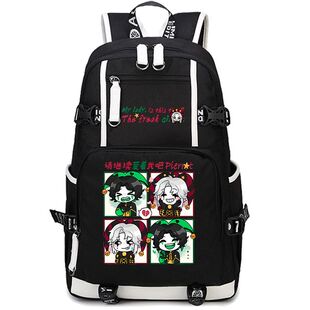 怪诞马戏团怪诞怪胎马戏团周边皮埃罗同人动漫二次元学生双肩包背