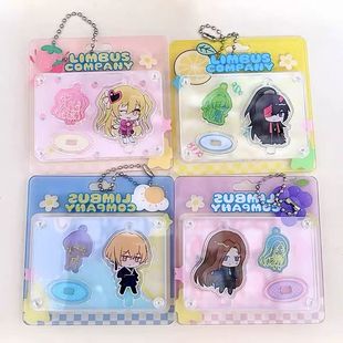 边狱巴士周边开团! 边狱巴士亚克力挂卡无白边贴纸咕卡但丁李箱堂