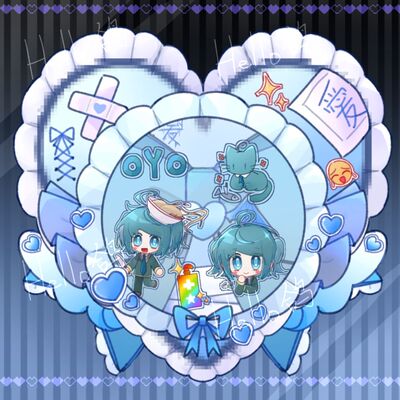 pepoyo周边同人红蓝夜步