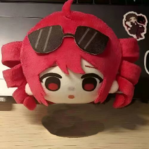 重音teto周边毛绒挂件可