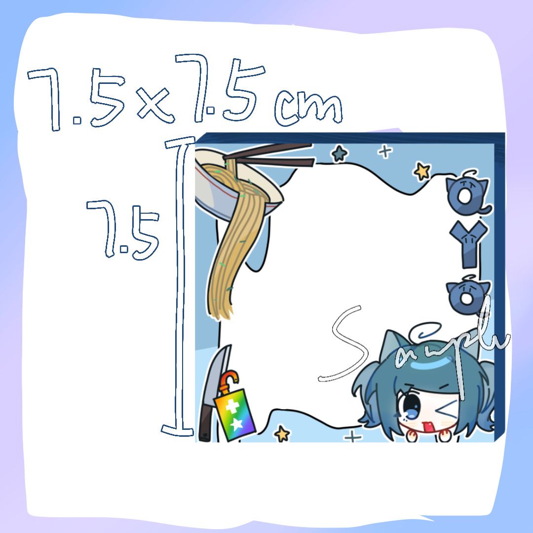 pepoyo周边P夜步及便利贴