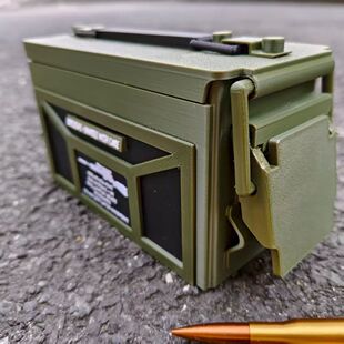 三角洲行动周边三角洲游戏行动周边高级子弹零件AWM子弹箱模型收