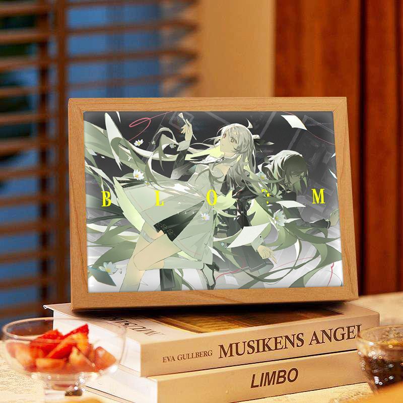 phigros周边P曲绘灯光画