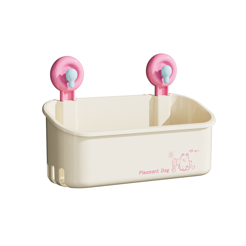 卫生间置物架强力吸盘专用浴室