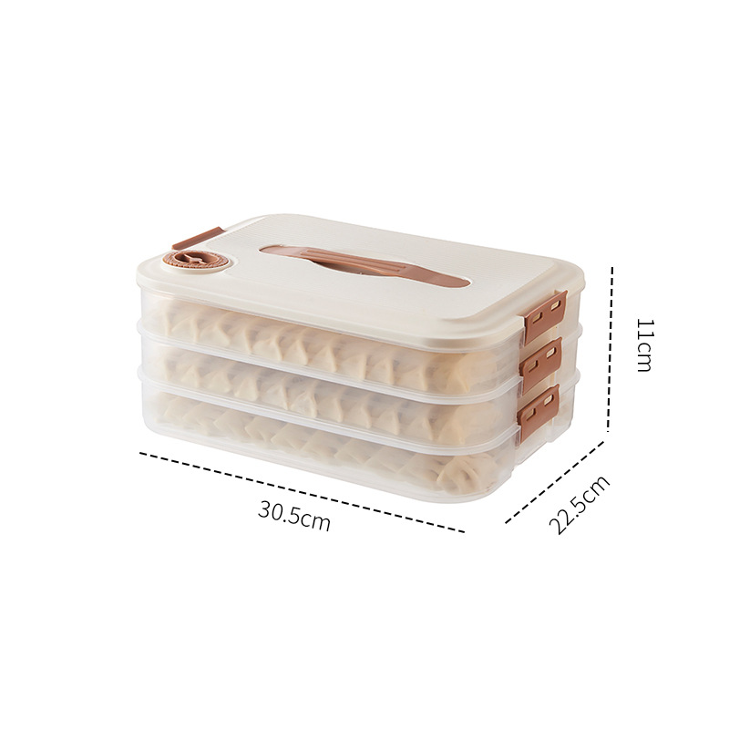 馄饨收纳盒冰箱用食品级专用密封